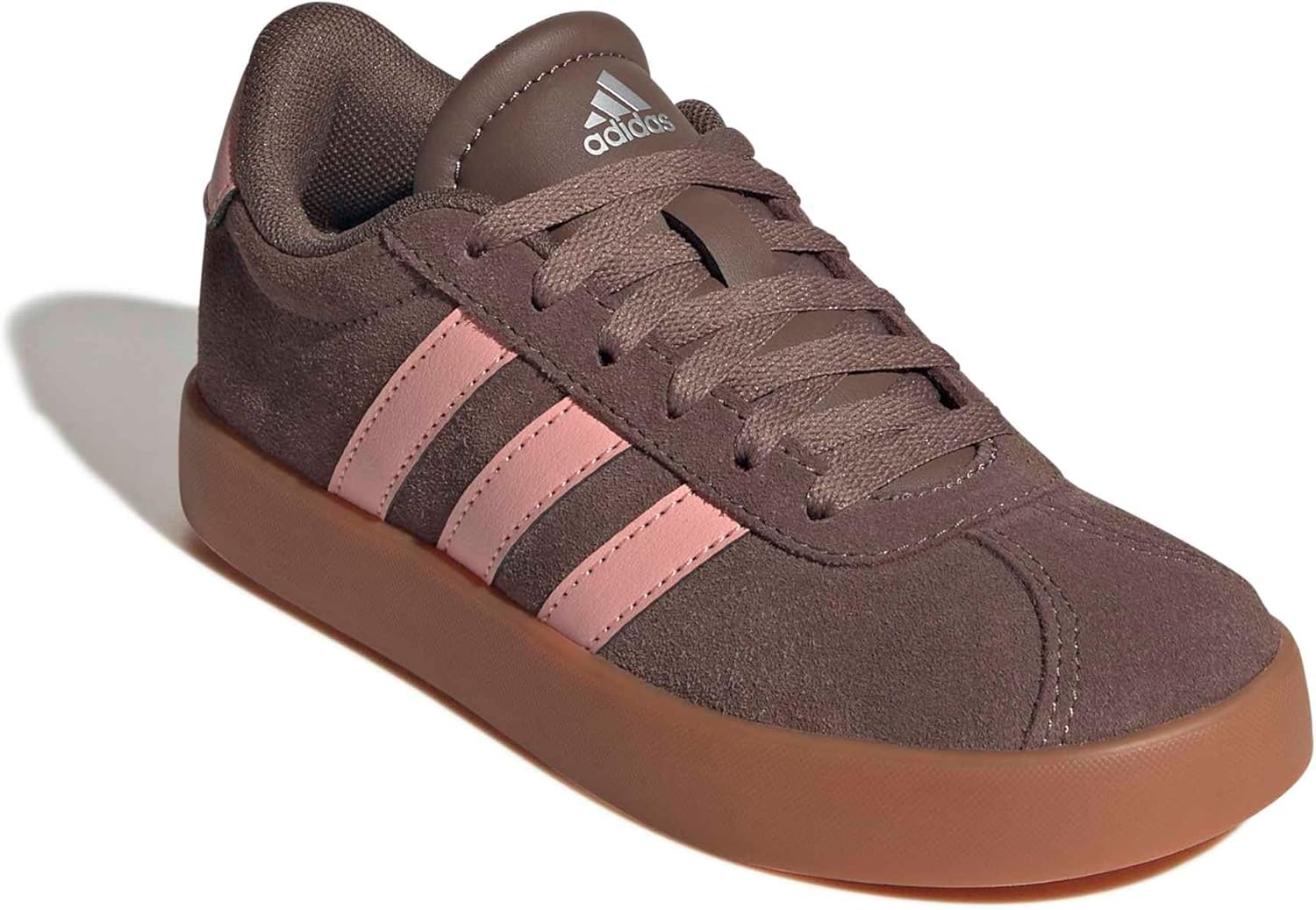 image:imageadidas UnisexKids VL Court 30Earth StrataSemi Frozen TurboAmber Gum