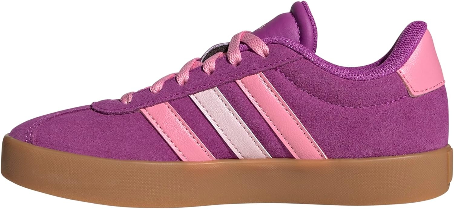 image:imageadidas UnisexKids VL Court 30Flash PinkBliss PinkClear Pink