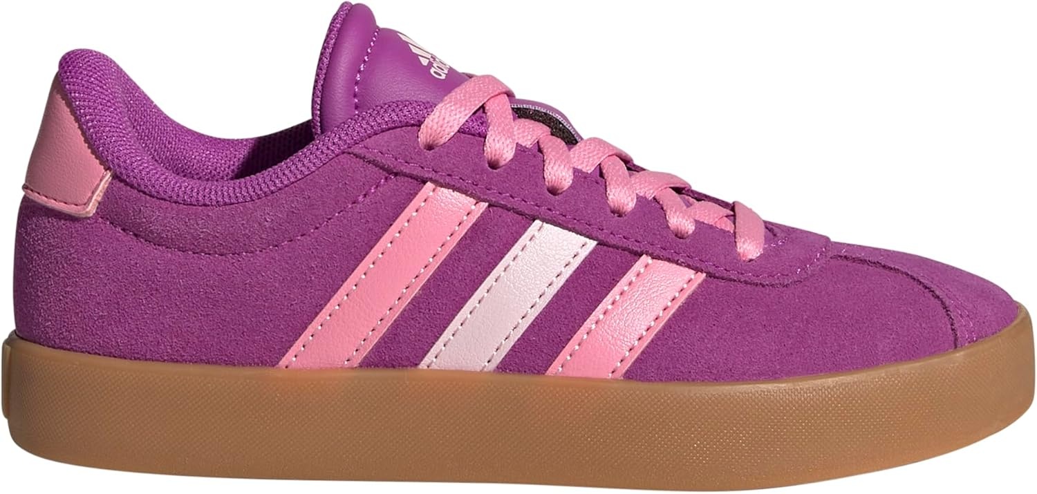 image:imageadidas UnisexKids VL Court 30Flash PinkBliss PinkClear Pink