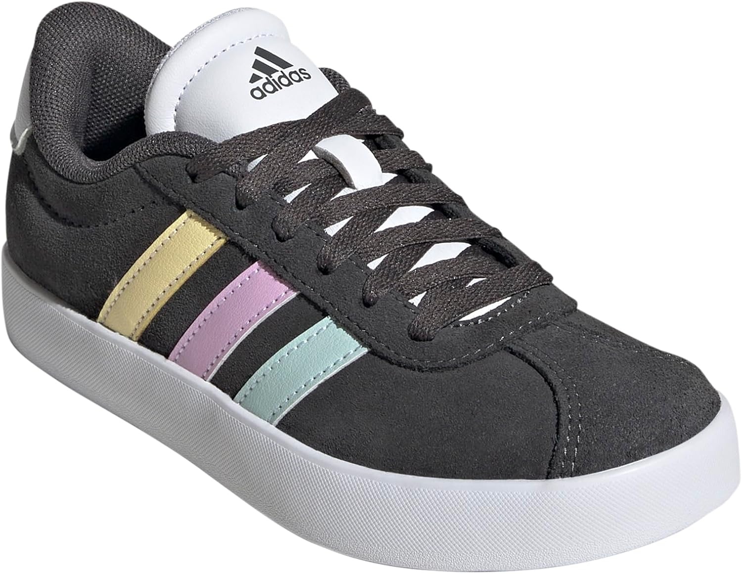 image:imageadidas UnisexKids VL Court 30GreyHalo MintBliss Lilac