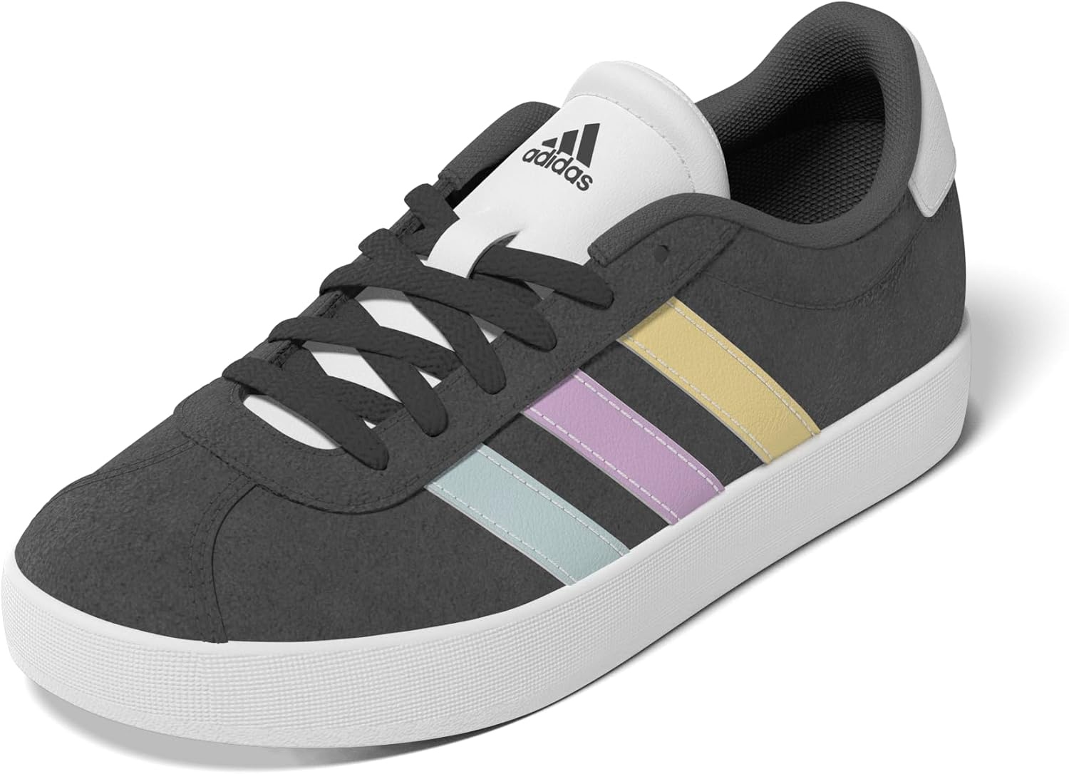 image:imageadidas UnisexKids VL Court 30GreyHalo MintBliss Lilac