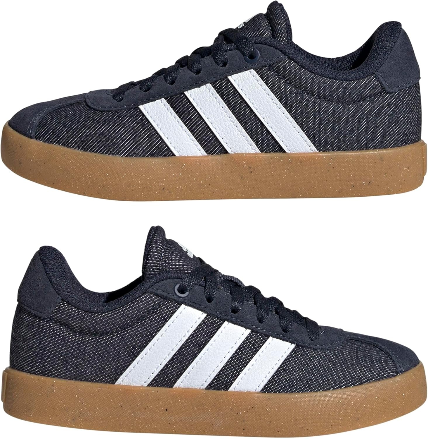 image:imageadidas UnisexKids VL Court 30InkWhiteGum