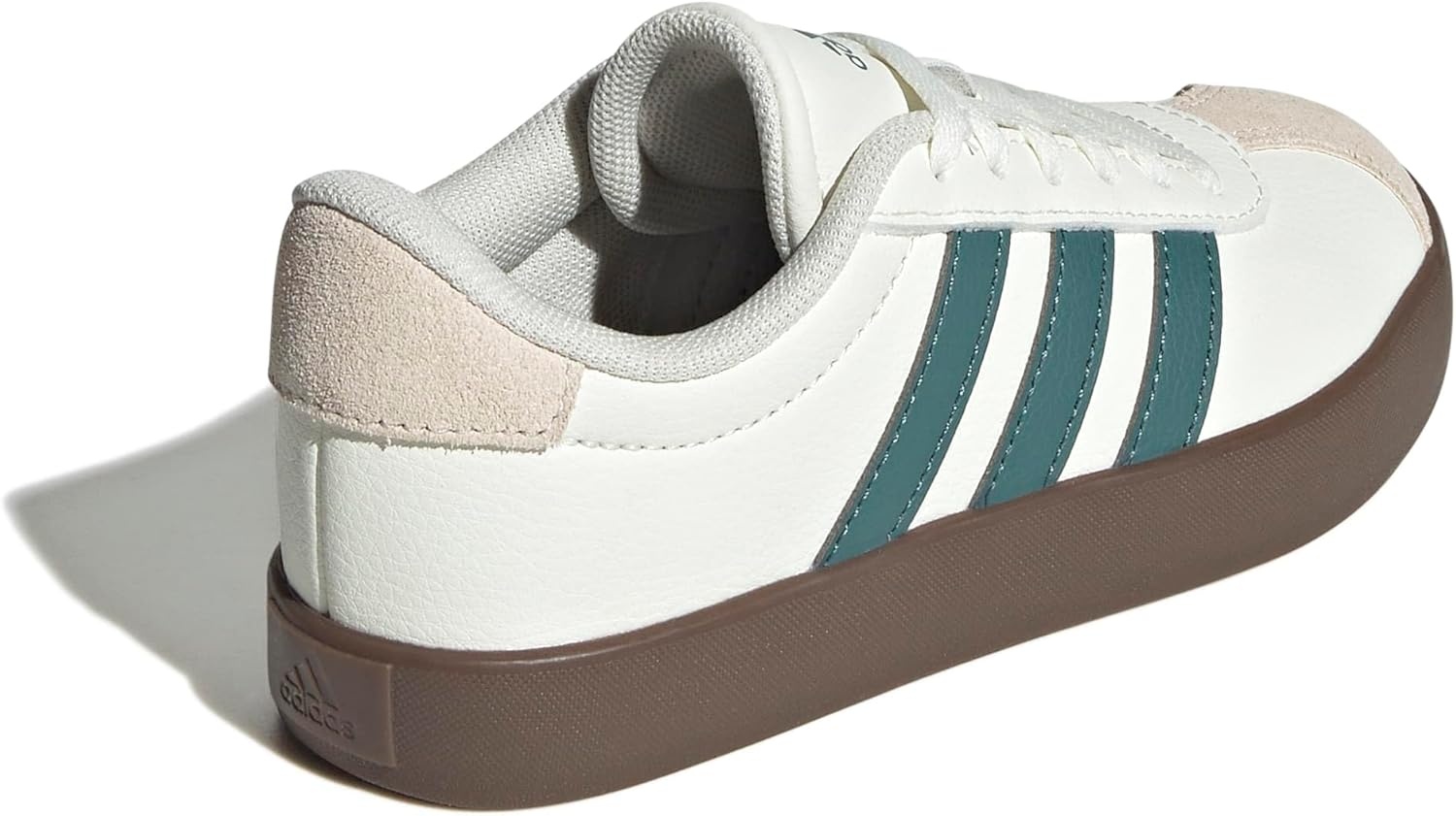 image:imageadidas UnisexKids VL Court 30Off WhitePreloved TealWonder White