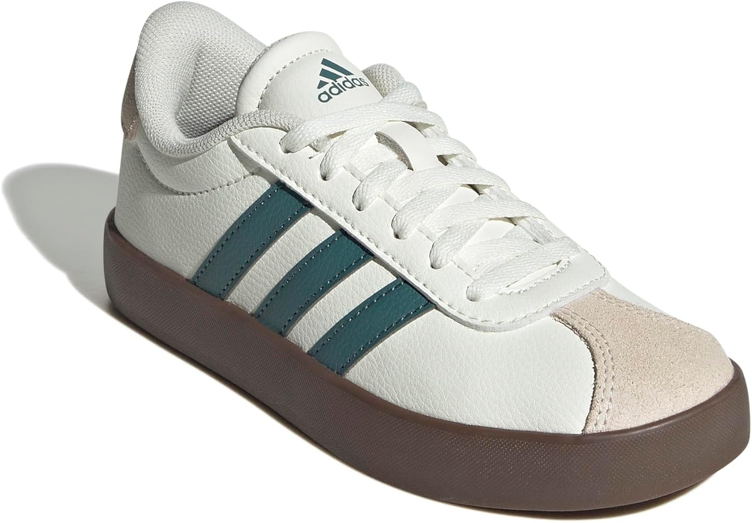 image:imageadidas UnisexKids VL Court 30Off WhitePreloved TealWonder White