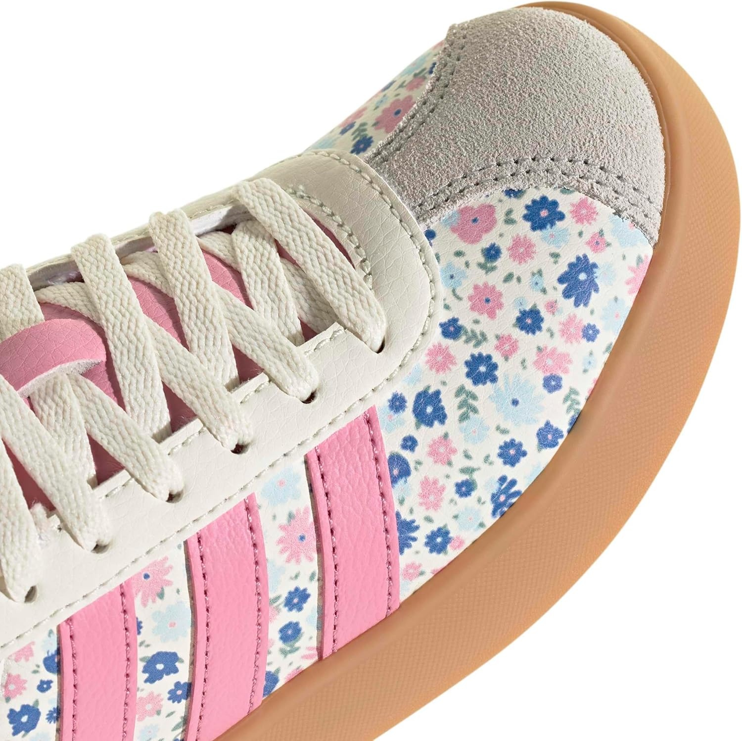 image:imageadidas UnisexKids VL Court 30Off WhiteSt Tropic BloomIce Blue