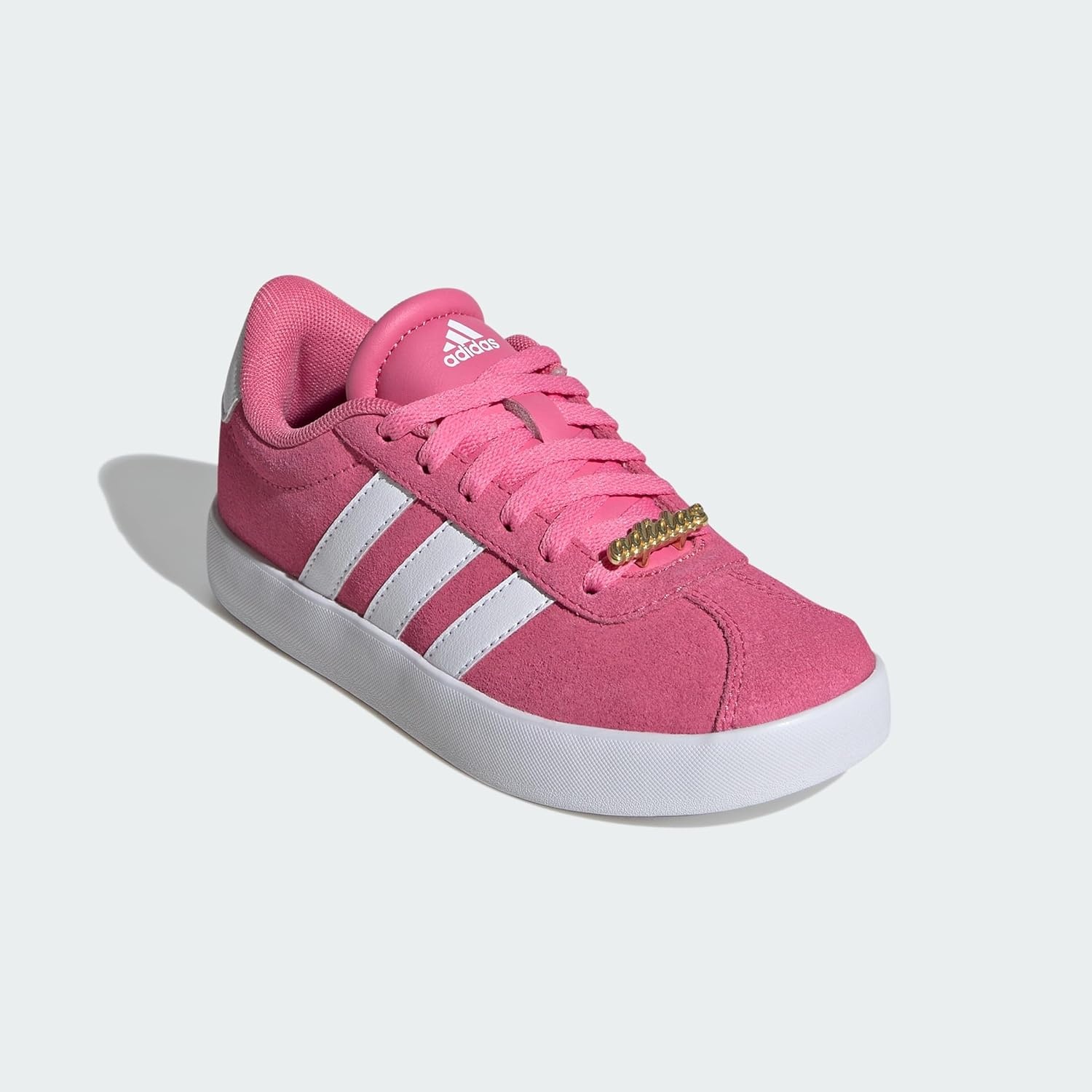 image:imageadidas UnisexKids VL Court 30Pink FusionWhiteGrey