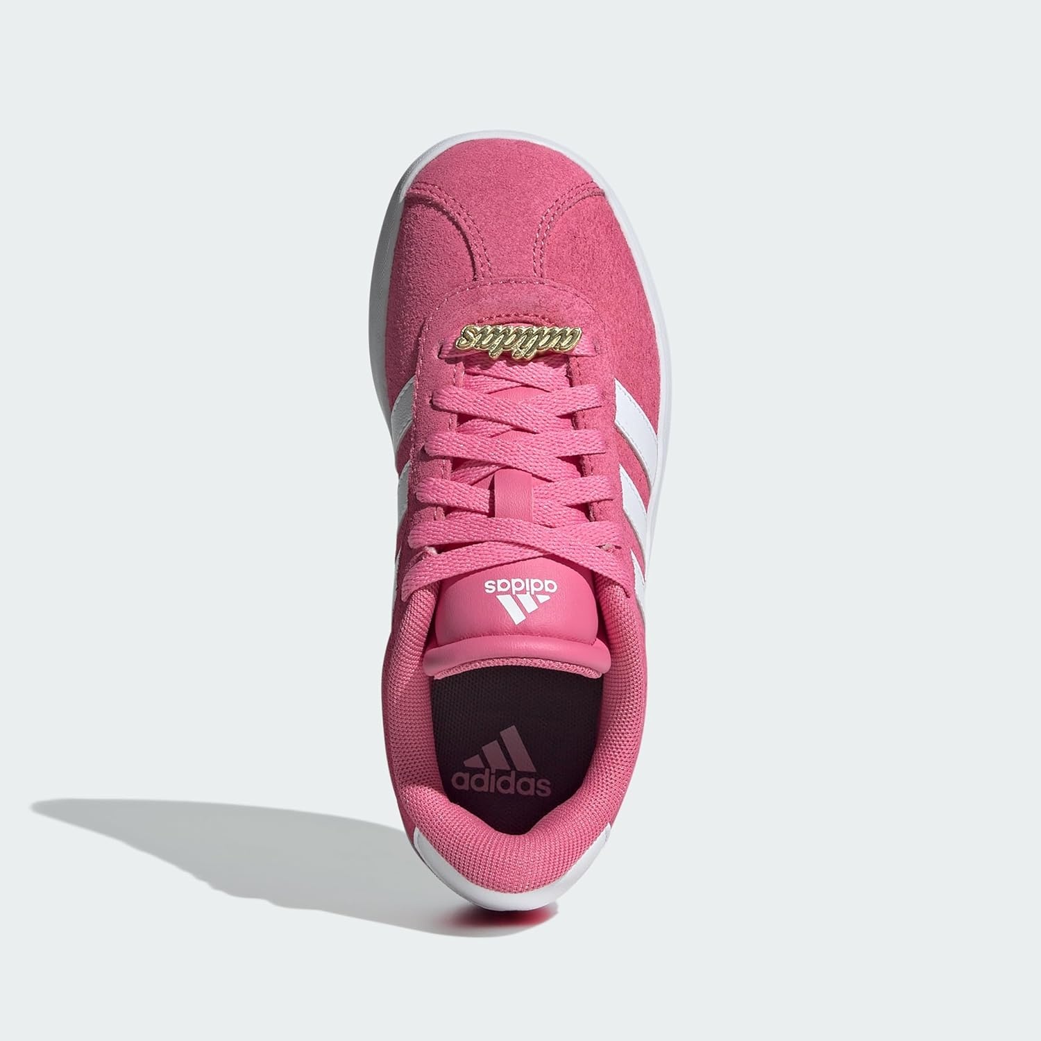 image:imageadidas UnisexKids VL Court 30Pink FusionWhiteGrey