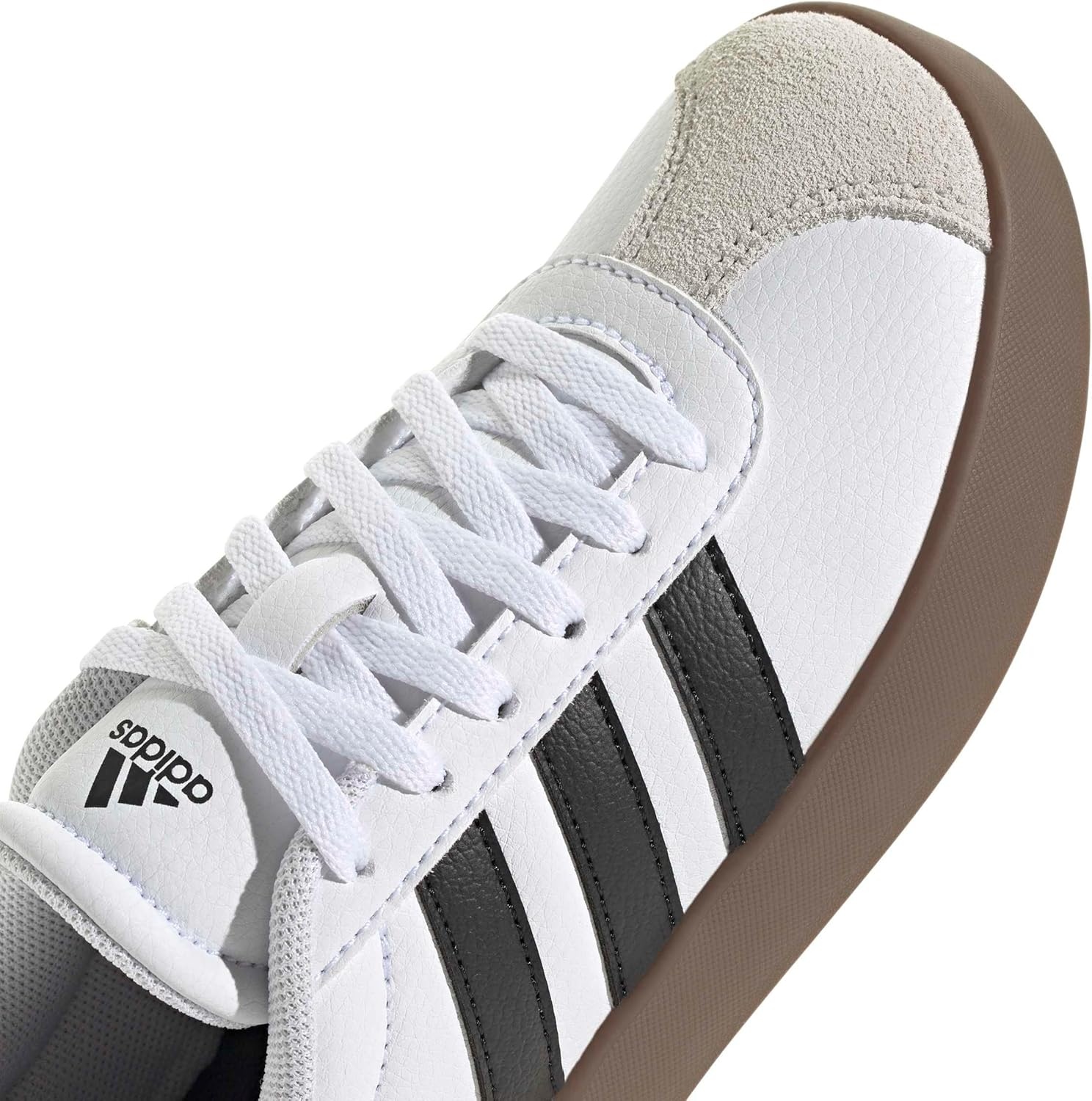 image:imageadidas UnisexKids VL Court 30WhiteBlackGrey
