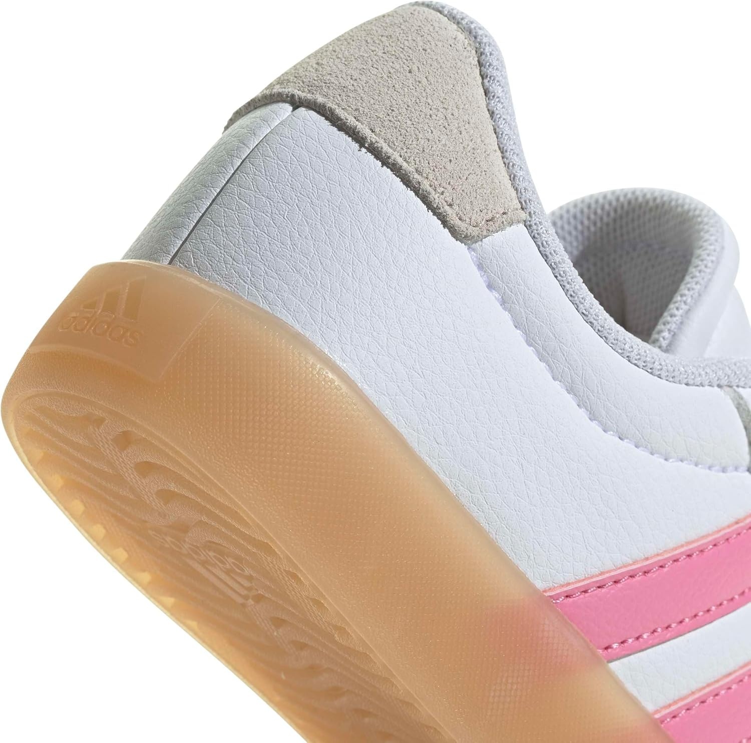 image:imageadidas UnisexKids VL Court 30WhiteBliss PinkAlumina
