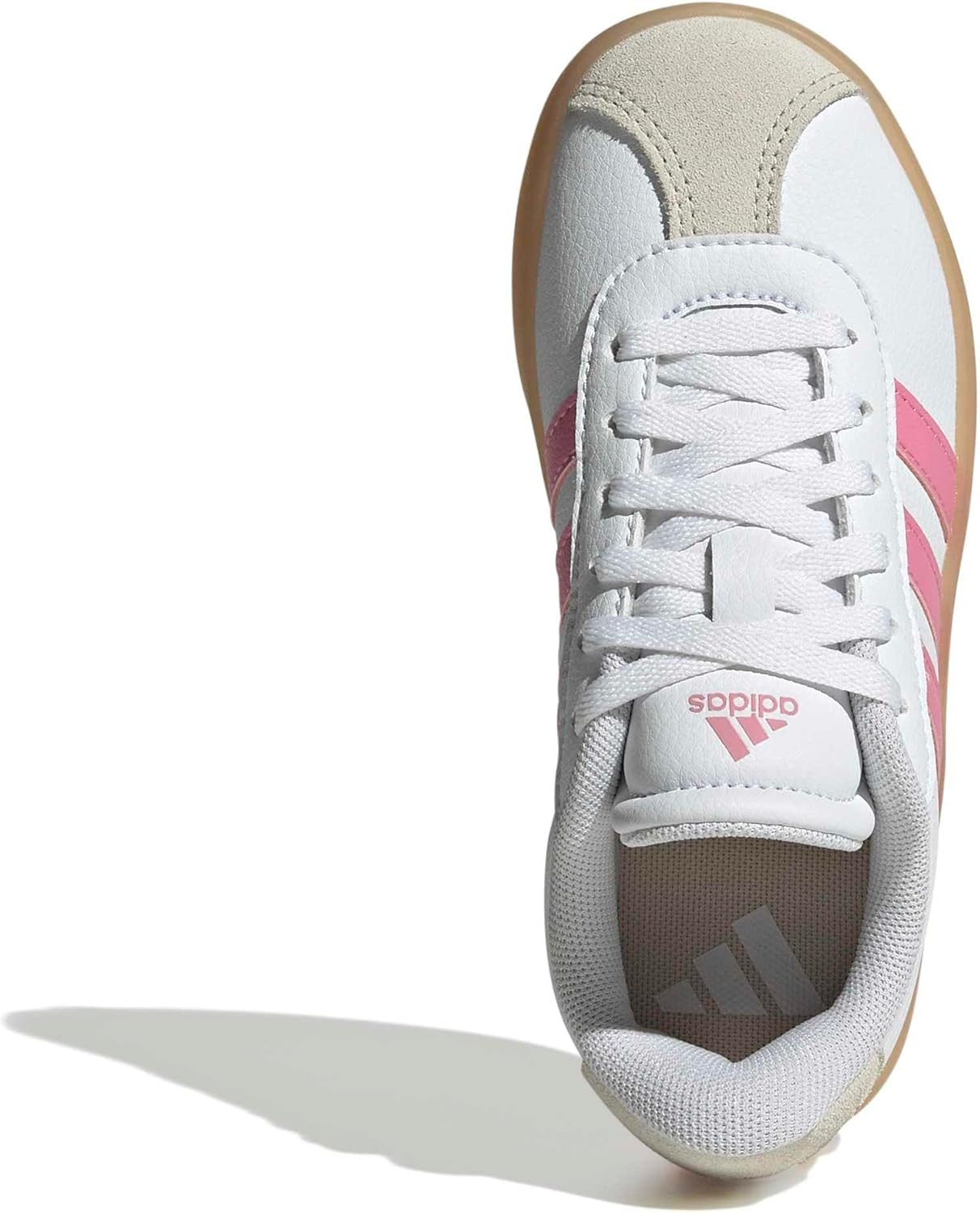 image:imageadidas UnisexKids VL Court 30WhiteBliss PinkAlumina