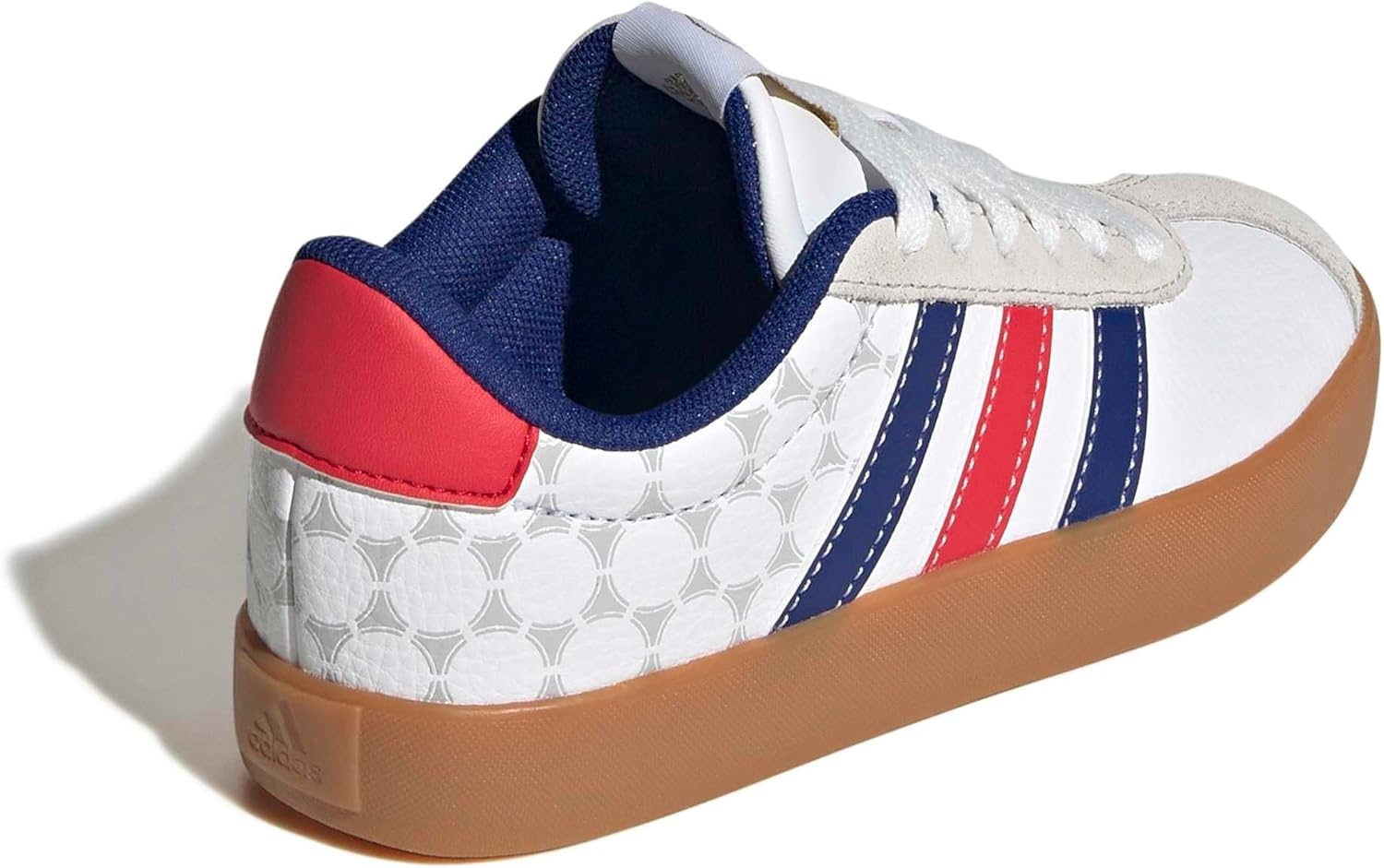 image:imageadidas UnisexKids VL Court 30WhitePure RubyMystery Ink