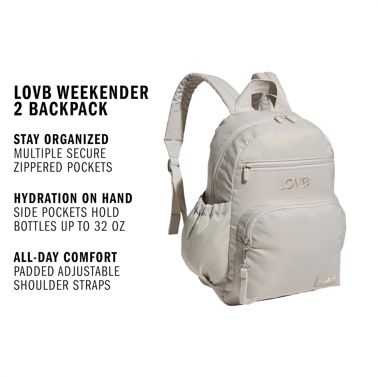 image:imageadidas Weekender Backpack Small Lightweight Everyday Bag 19LLovb2