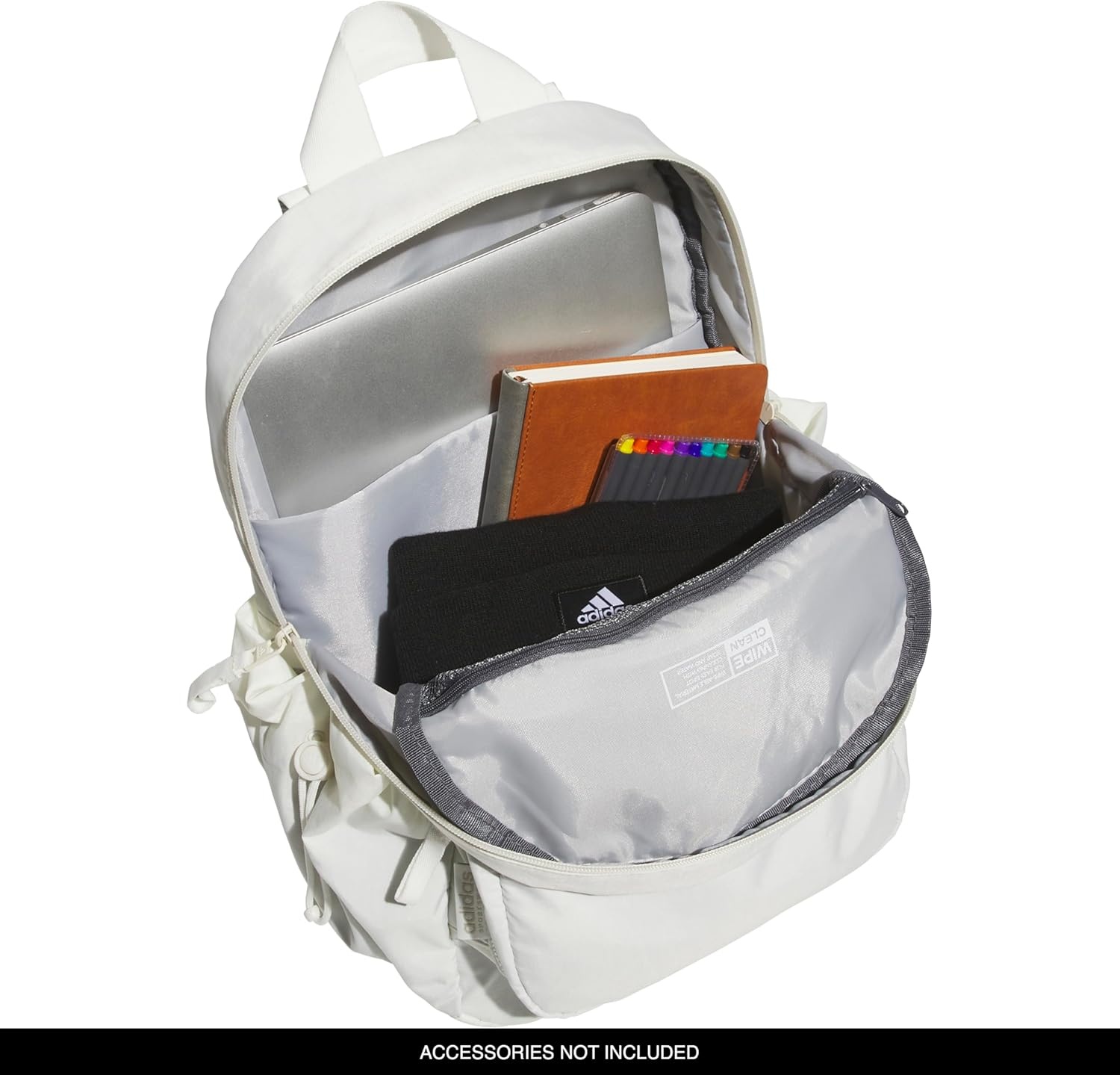 image:imageadidas Weekender Backpack Small Lightweight Everyday Bag 19LOff White1