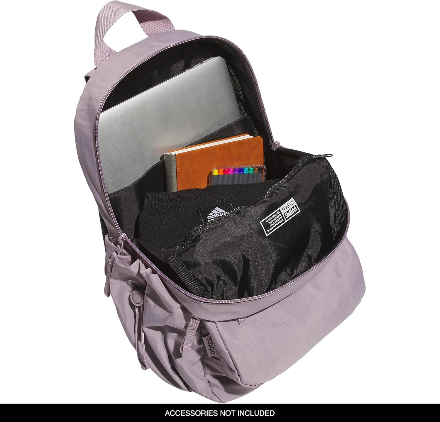 image:imageadidas Weekender Backpack Small Lightweight Everyday Bag 19LPreloved Fig Purple1