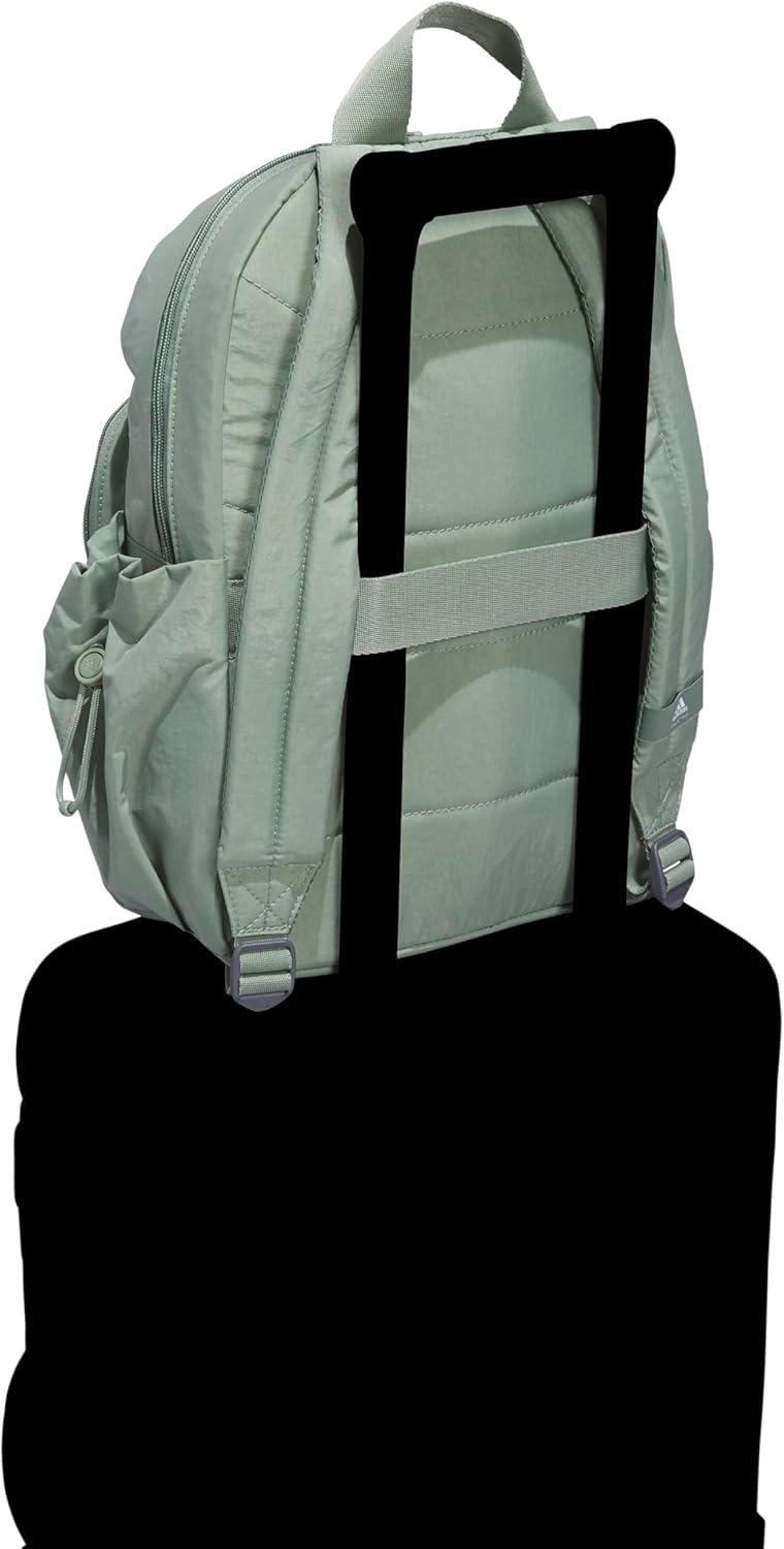 image:imageadidas Weekender Backpack Small Lightweight Everyday Bag 19LSilver Green1