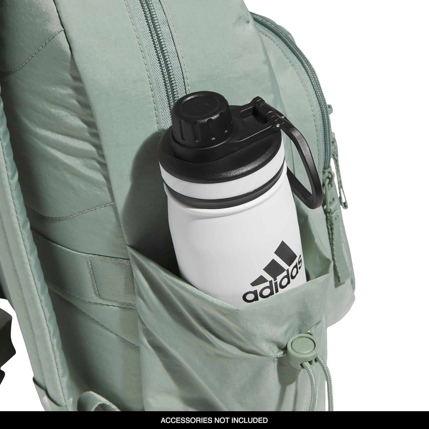 image:imageadidas Weekender Backpack Small Lightweight Everyday Bag 19LSilver Green1