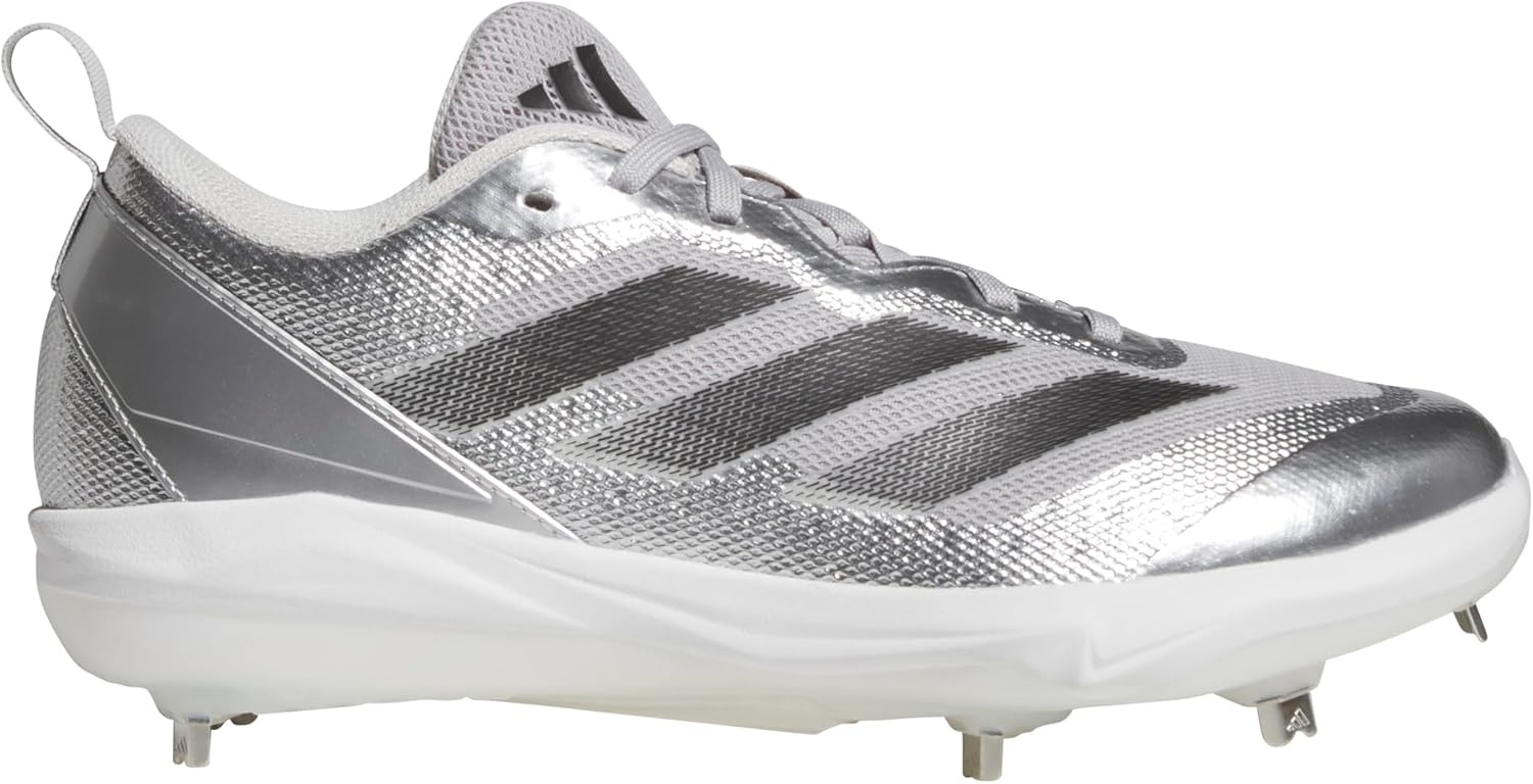 image:imageadidas Womens Adizero Instinct Silver Speed SoftballSilver MetallicBlackGrey