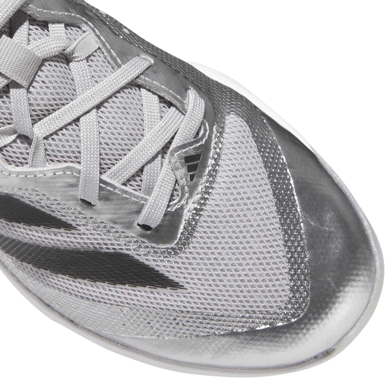 image:imageadidas Womens Adizero Instinct Silver Speed SoftballSilver MetallicBlackGrey