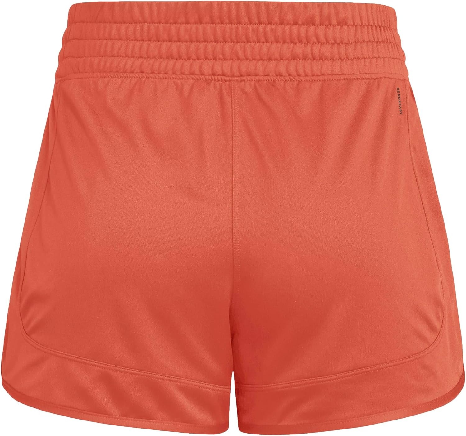 image:imageadidas Womens Pacer Essentials Knit HighRise Shorts Casual Bottoms Casual PurpleBright Red