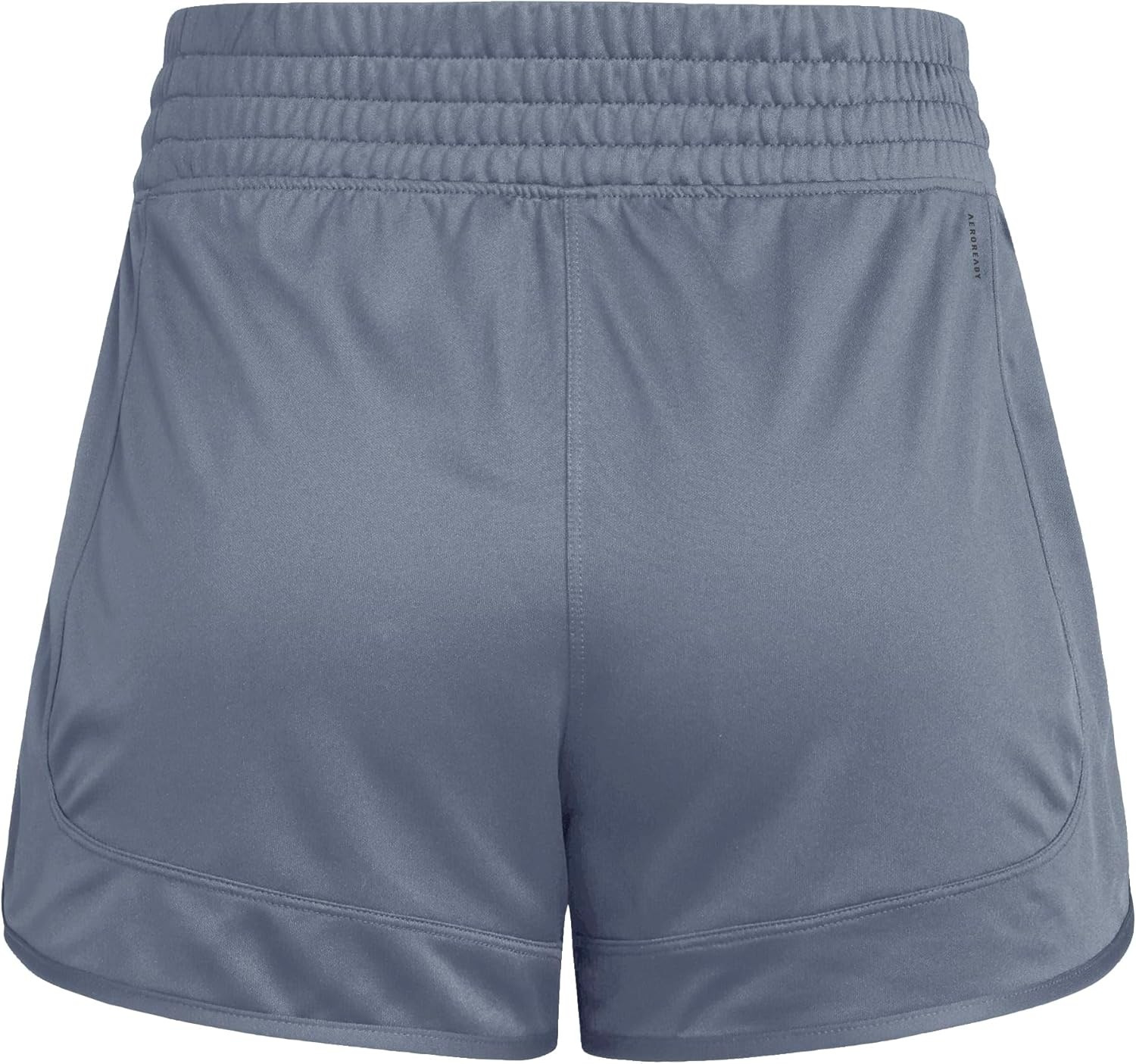 image:imageadidas Womens Pacer Essentials Knit HighRise Shorts Casual Bottoms Casual PurpleOnixWhite