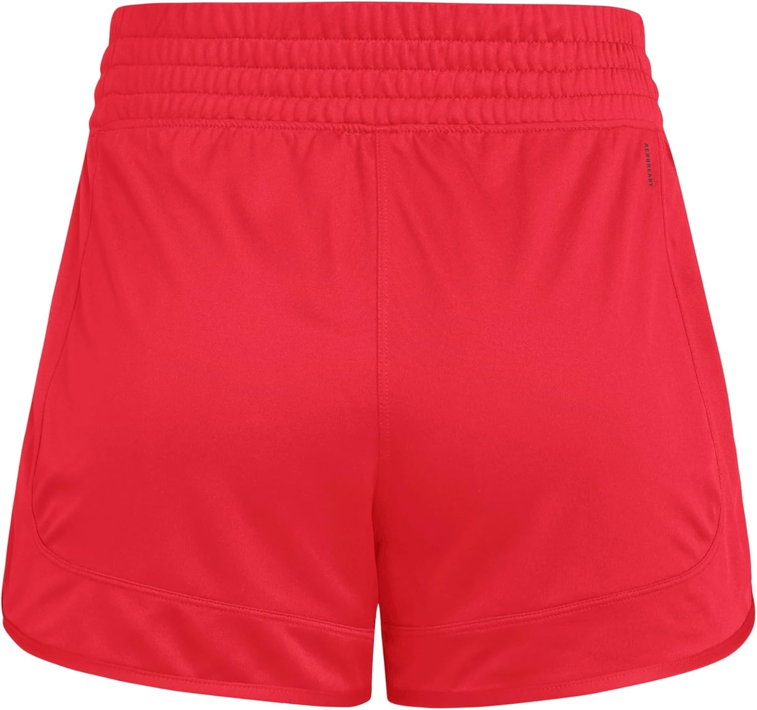 image:imageadidas Womens Pacer Essentials Knit HighRise Shorts Casual Bottoms Casual PurplePure RubyBlack