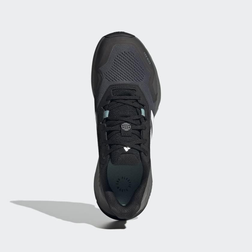 image:imageadidas Womens Terrex Soulstride Rainrdy Trail Running ShoesBlackCrystal WhiteMint Ton