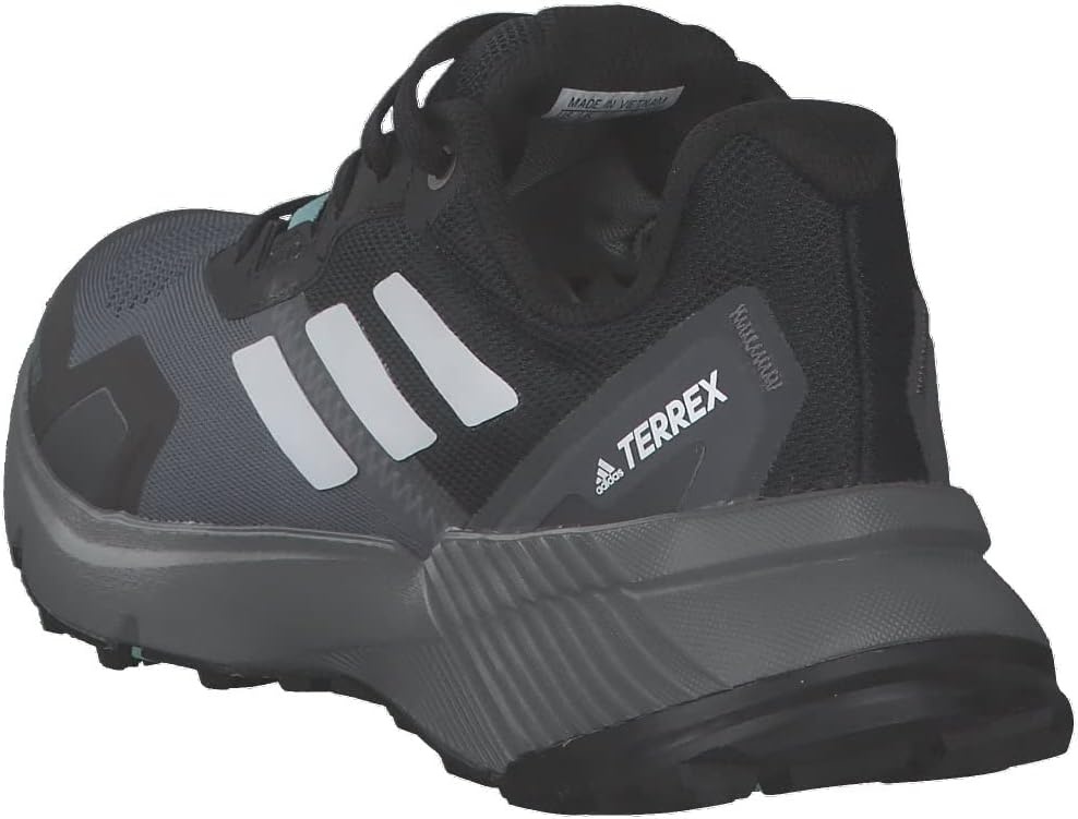 image:imageadidas Womens Terrex Soulstride Rainrdy Trail Running ShoesCore Black Crystal White Mint Ton