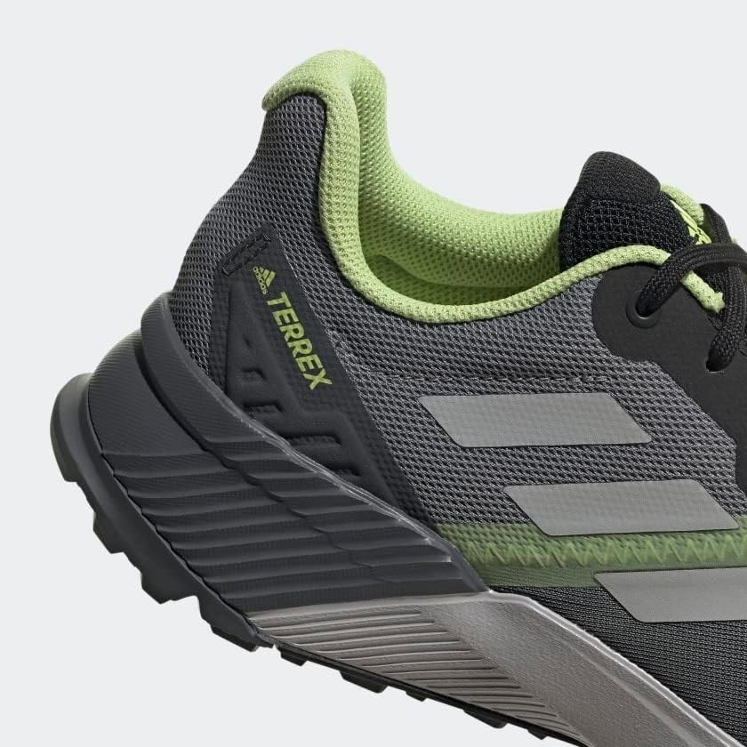 image:imageadidas Womens Terrex Soulstride Rainrdy Trail Running ShoesGreyGreyPulse Lime