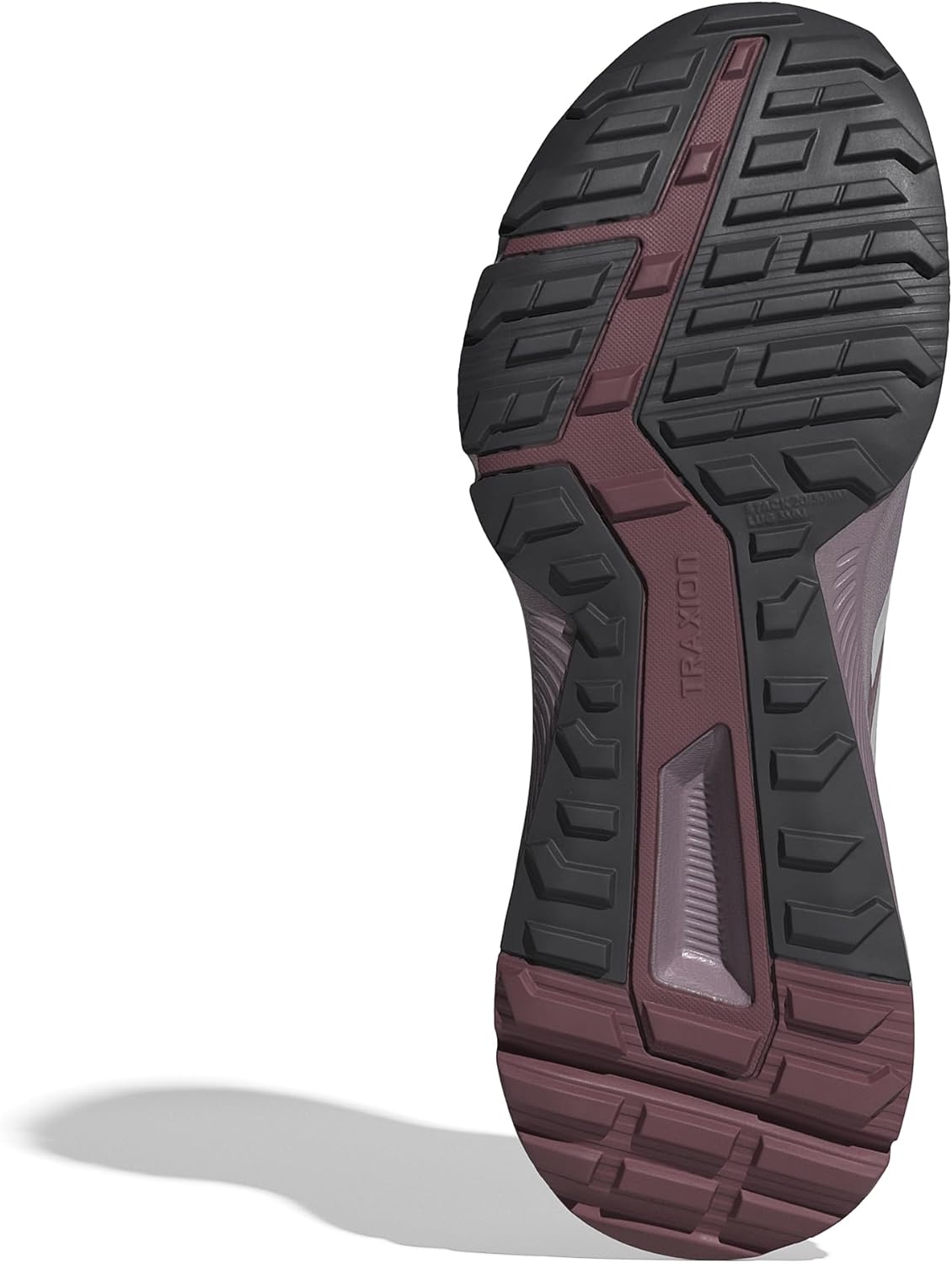 image:imageadidas Womens Terrex Soulstride Rainrdy Trail Running ShoesPreloved Fig Grey One Quiet Crimson