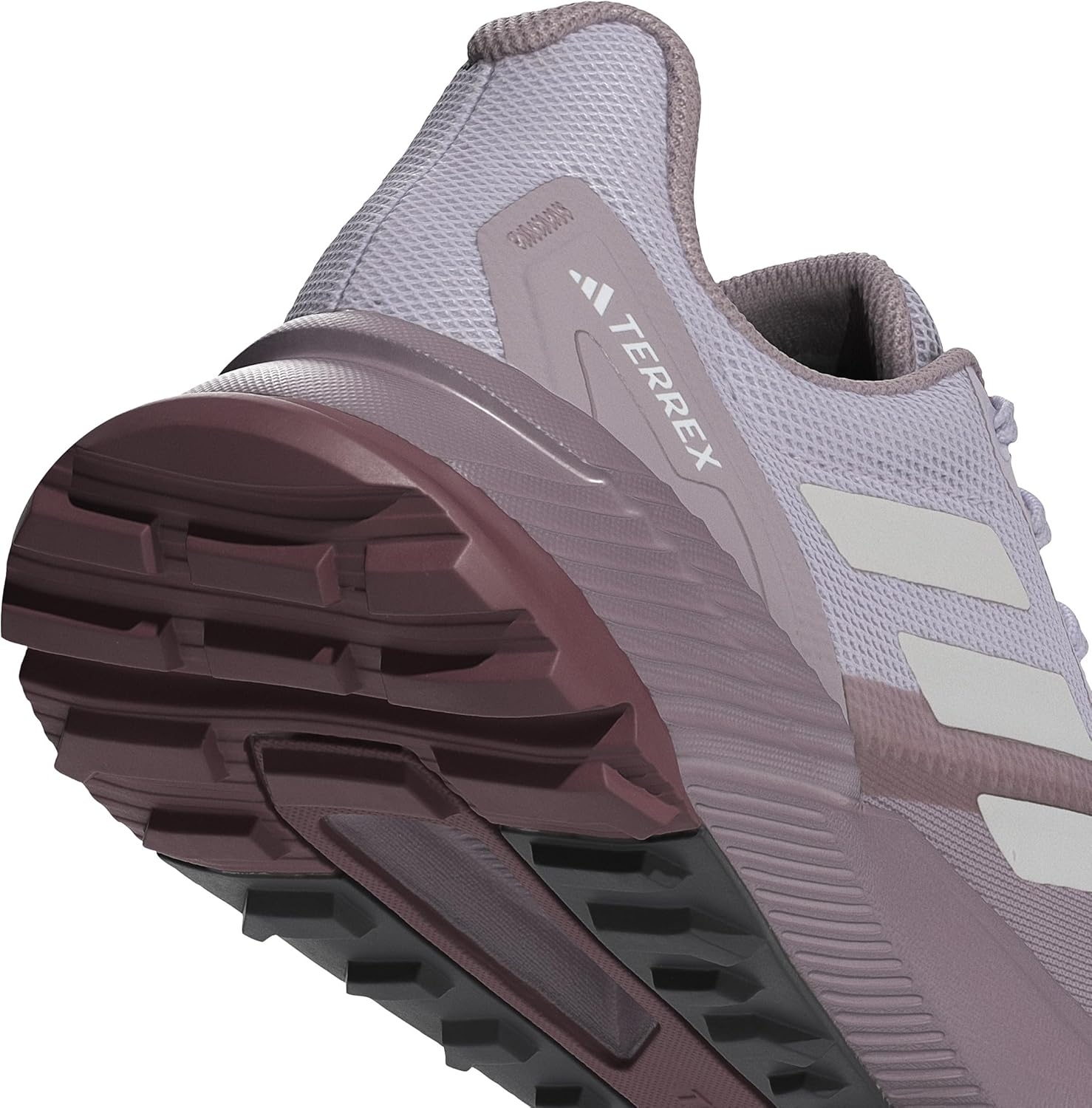 image:imageadidas Womens Terrex Soulstride Rainrdy Trail Running ShoesPreloved Fig Grey One Quiet Crimson