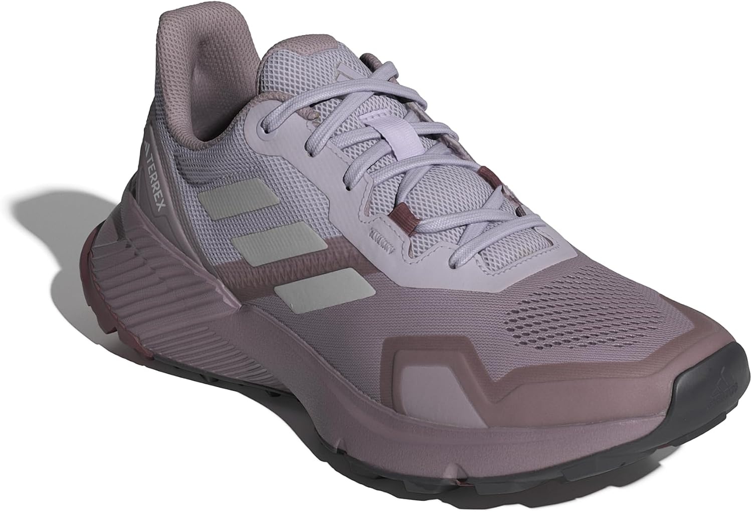 image:imageadidas Womens Terrex Soulstride Rainrdy Trail Running ShoesPreloved Fig Grey One Quiet Crimson