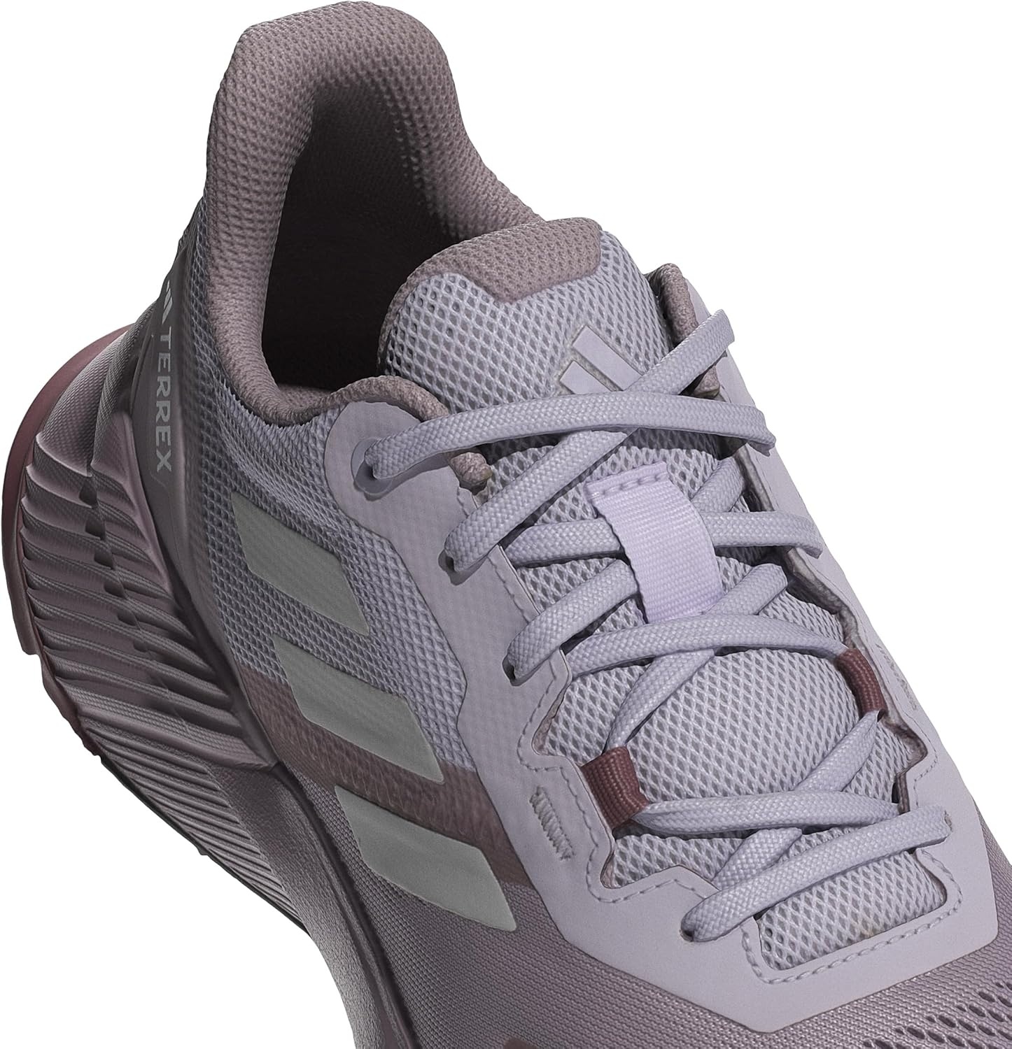 image:imageadidas Womens Terrex Soulstride Rainrdy Trail Running ShoesPreloved Fig Grey One Quiet Crimson