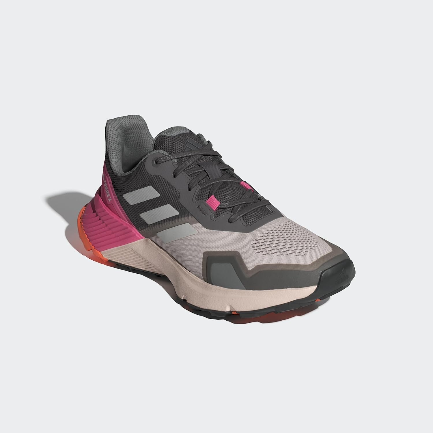 image:imageadidas Womens Terrex Soulstride Rainrdy Trail Running ShoesPutty Mauve Grey One Pink Fusion