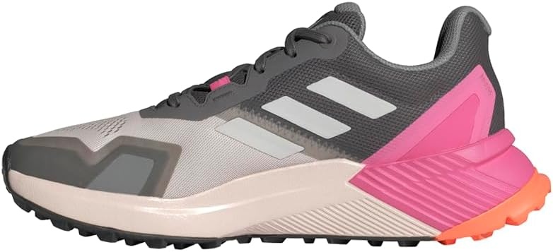 image:imageadidas Womens Terrex Soulstride Rainrdy Trail Running ShoesPutty MauveGreyPink Fusion