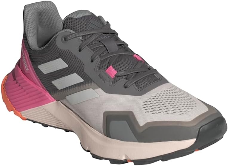 image:imageadidas Womens Terrex Soulstride Rainrdy Trail Running ShoesPutty MauveGreyPink Fusion
