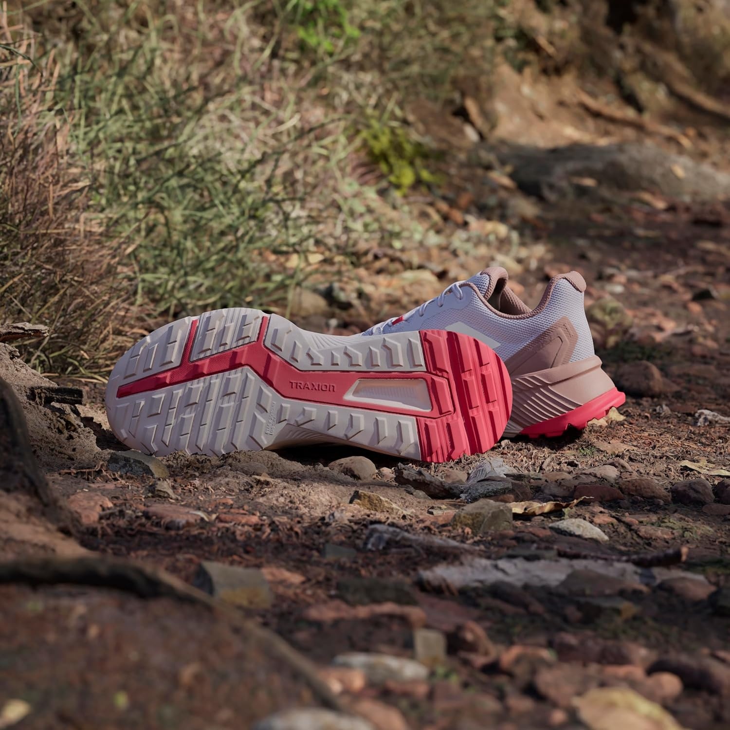 image:imageadidas Womens Terrex Soulstride Rainrdy Trail Running ShoesPutty MauveOff WhitePure Ruby