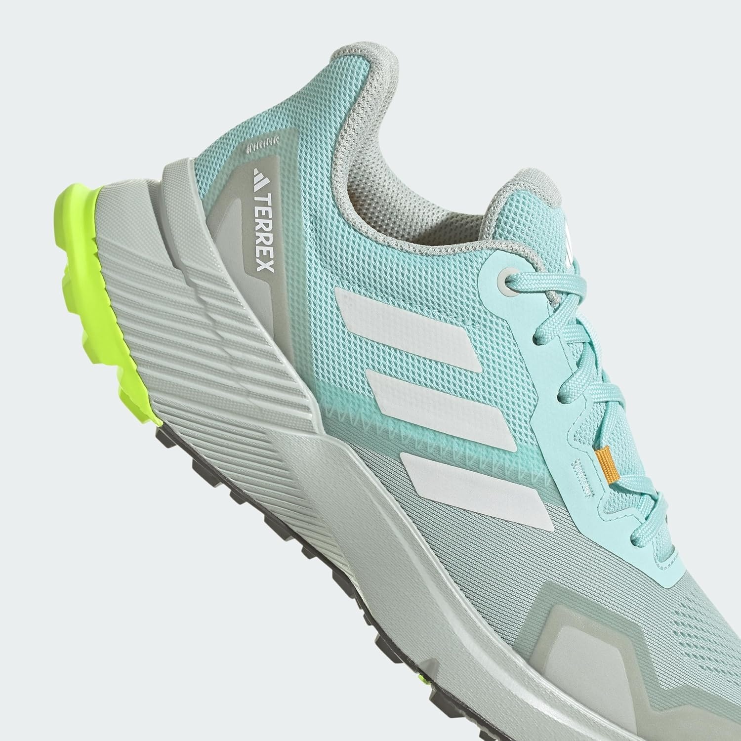 image:imageadidas Womens Terrex Soulstride Rainrdy Trail Running ShoesSemi Flash AquaCrystal WhiteWonder Silver