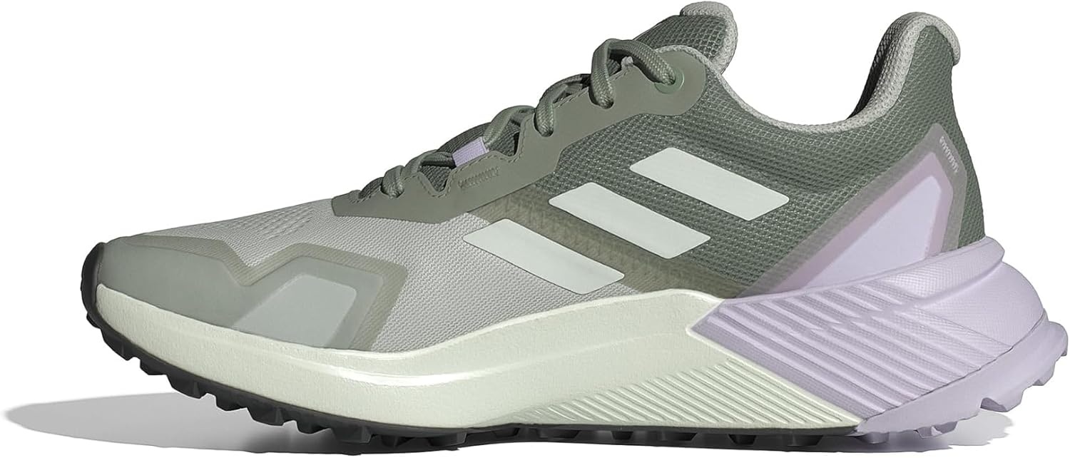 image:imageadidas Womens Terrex Soulstride Rainrdy Trail Running ShoesSilver GreenCrystal JadeSilver Dawn