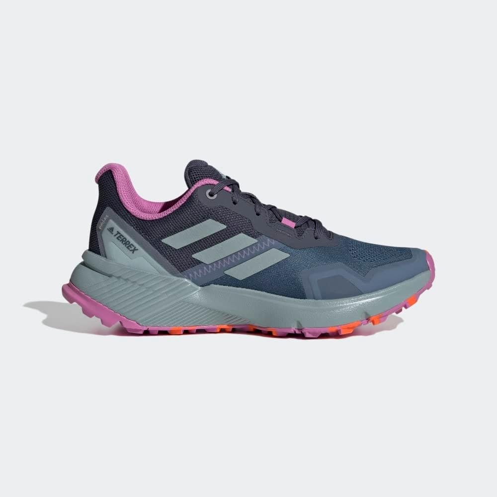 image:imageadidas Womens Terrex Soulstride Rainrdy Trail Running ShoesWonder SteelMagic Grey MetallicPulse Lilac