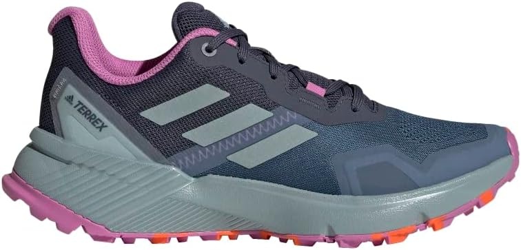 image:imageadidas Womens Terrex Soulstride Rainrdy Trail Running ShoesWonder SteelMagic Grey MetallicPulse Lilac