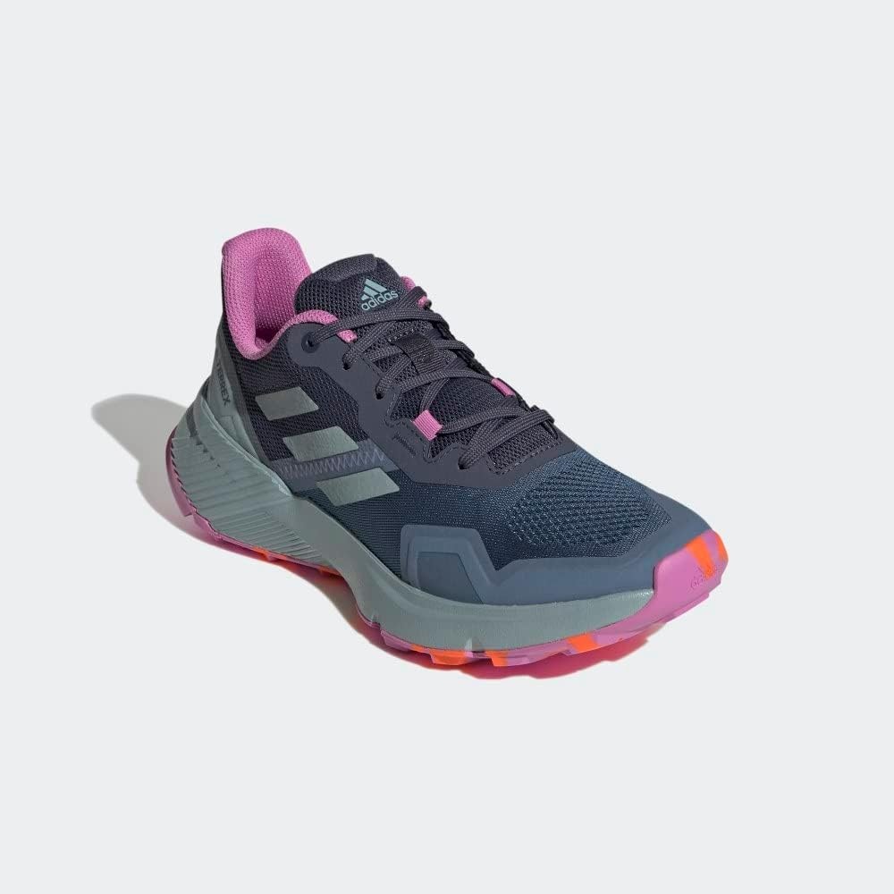 image:imageadidas Womens Terrex Soulstride Rainrdy Trail Running ShoesWonder SteelMagic Grey MetallicPulse Lilac