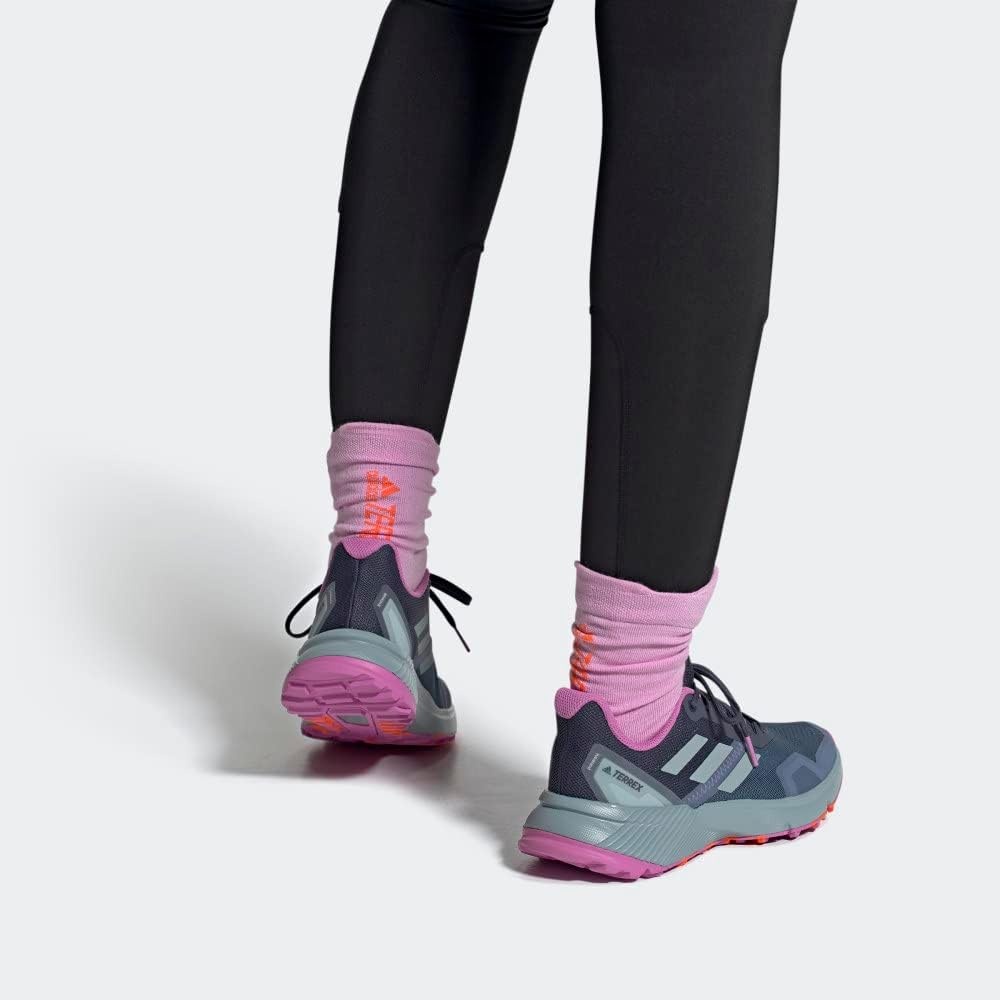 image:imageadidas Womens Terrex Soulstride Rainrdy Trail Running ShoesWonder SteelMagic Grey MetallicPulse Lilac