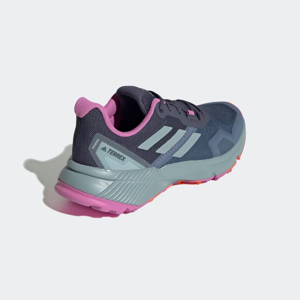 image:imageadidas Womens Terrex Soulstride Rainrdy Trail Running ShoesWonder SteelMagic Grey MetallicPulse Lilac