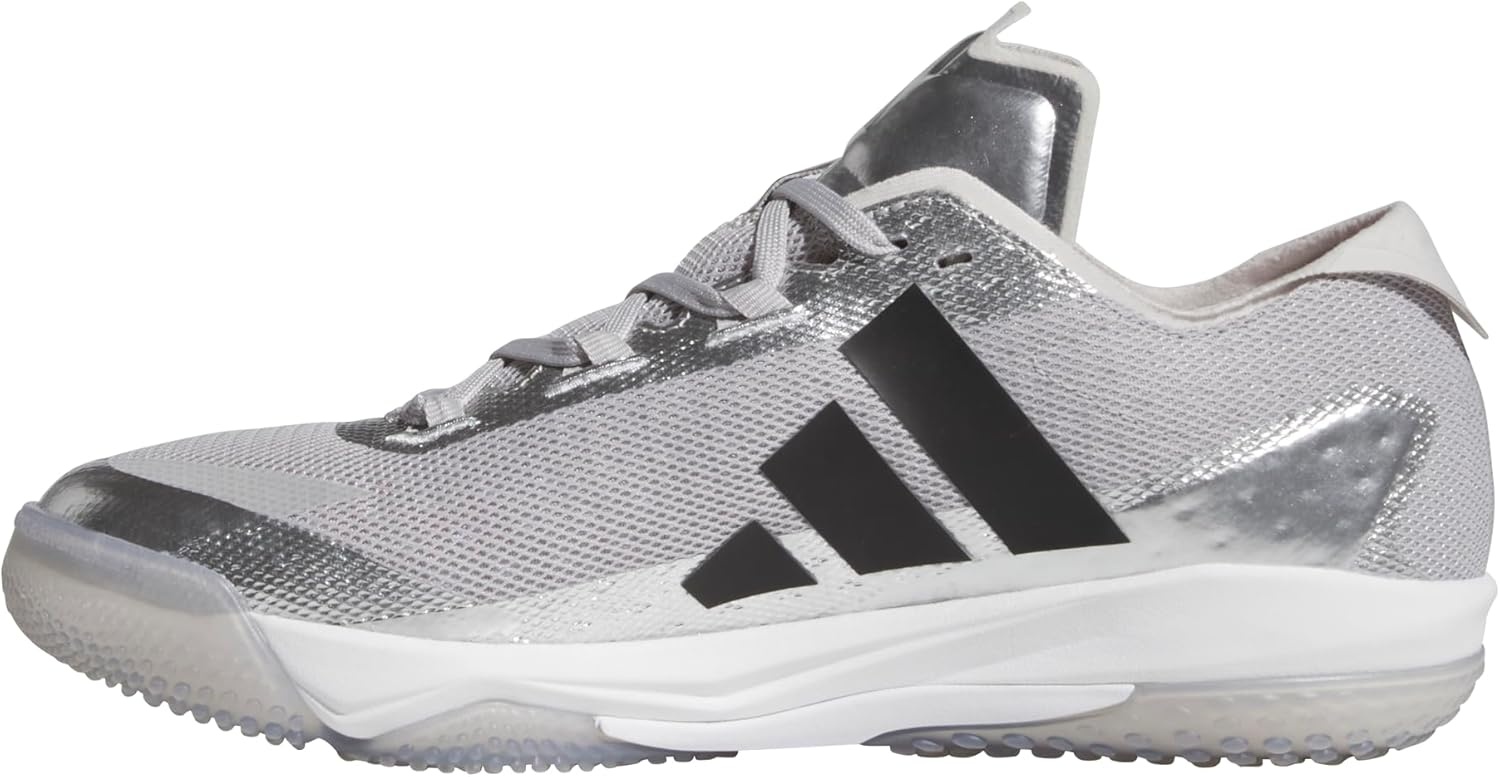 image:imageadidas Womens Train Essentials Boxy Workout Crew Neck Short Sleeve Athletic Casual Tops Casual WhiteSilver MetallicBlackGrey