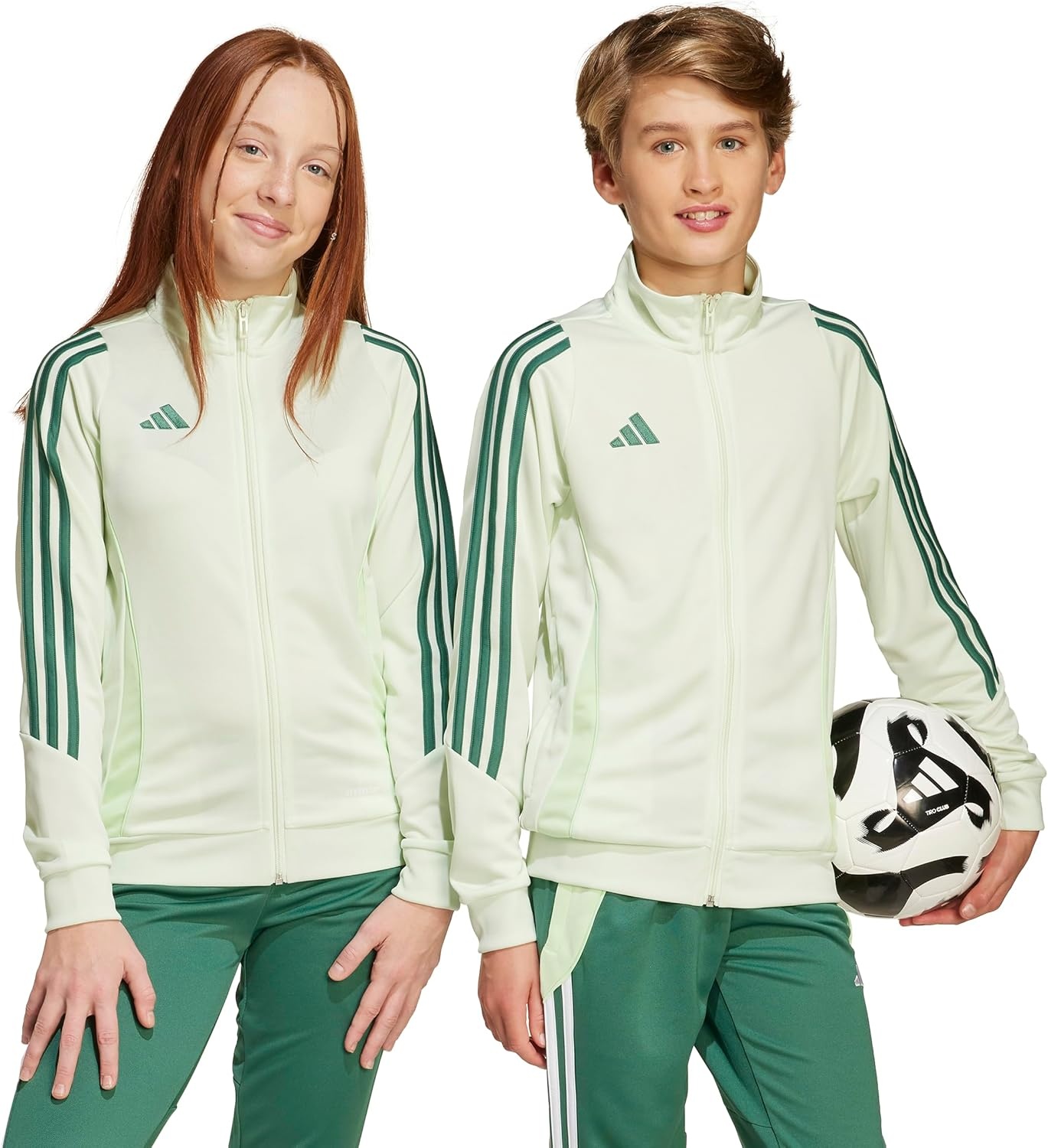 image:imageadidas boys Tiro 24 Training JacketGreen MistForest