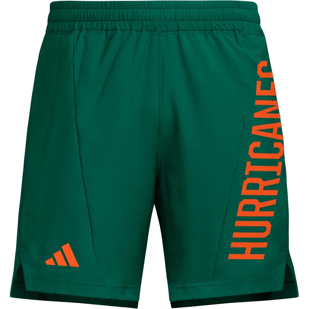 image:imageAdidas Mens NCAA Designed for Training Team Graphic Woven ShortsDark GreenCollegiate OrangeCollegiate OrangeUniversity of Miami