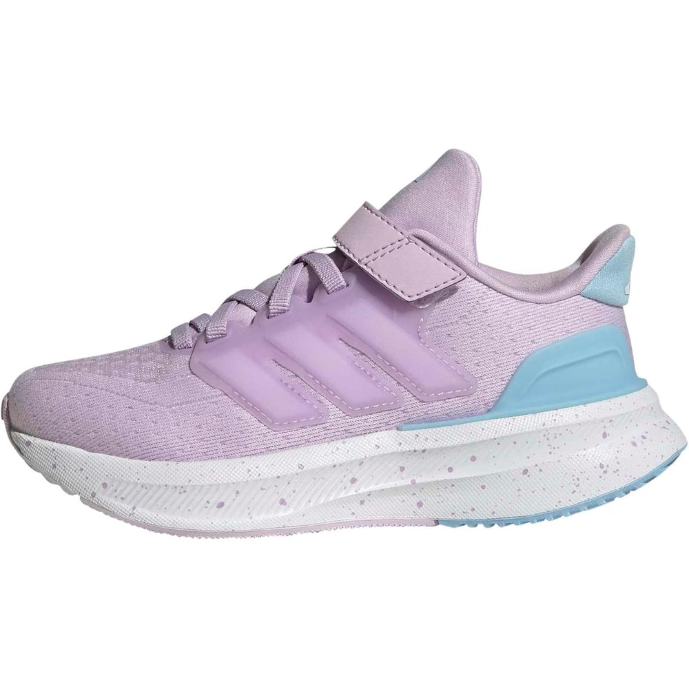 image:imageAdidas UnisexChild Ultrarun 5 Elastic Lace amp StrapIce LavenderWhiteClear Sky