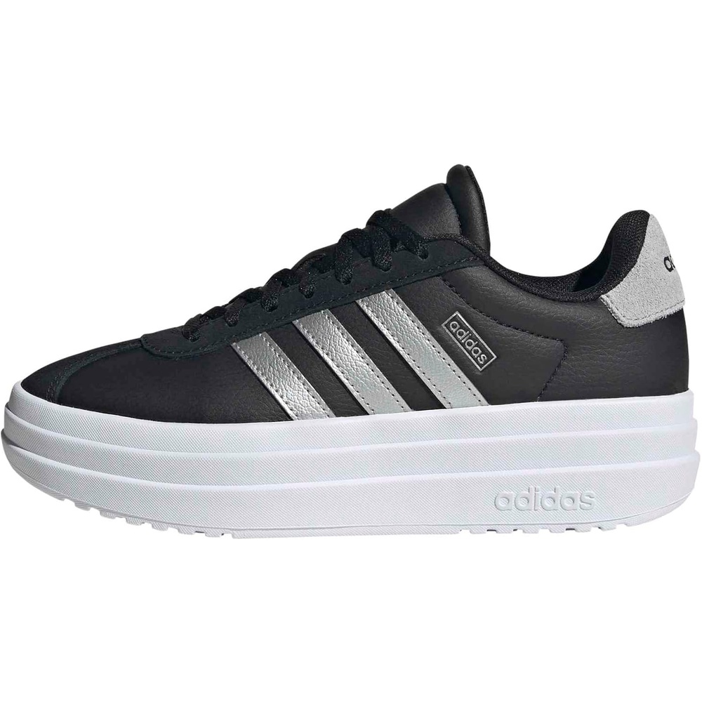 image:imageAdidas UnisexChild Vl Court BoldBlackSilver MetallicWhite