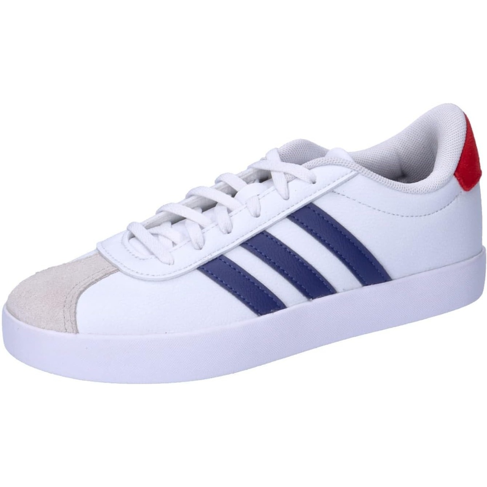 image:imageAdidas UnisexChild Vl Court BoldCloud WhiteDark BlueBetter Scarlet