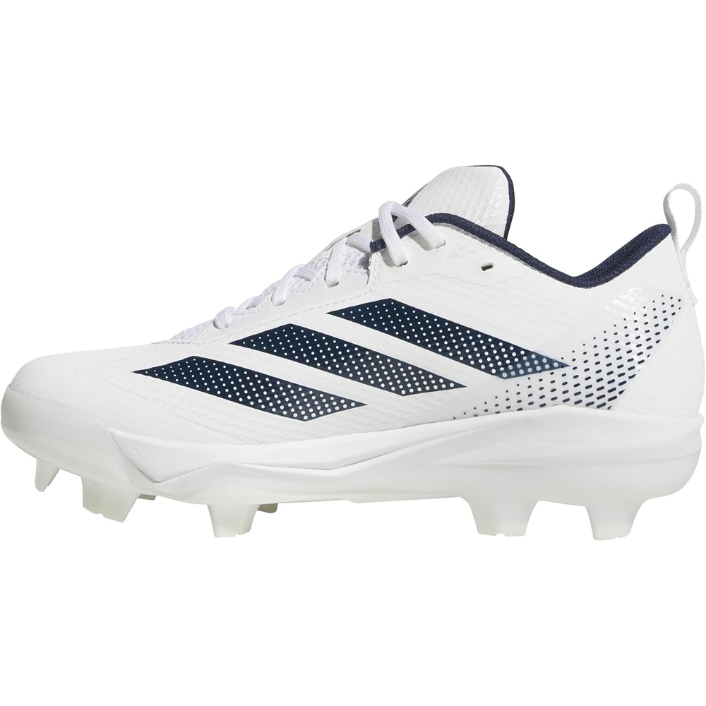 image:imageadidas Adizero Instict TPU 20 Softball CleatsWhiteTeam Navy BlueTeam Navy Blue